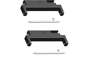 Watch Straps Connector Lugs Adapter Quick Release Metal Link Attachment for 18mm-20mm Bracelets Watchband 2pcs Watch Straps C