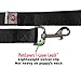 Dog Leash for Medium, Large and Small Dogs - 6 Foot Dog Leashes for Training and Daily Walks - Durable Sizes in Lightweight and Heavy Duty for Small and Large Breeds (1-Layer, Black)