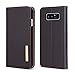 Case Compatible with Samsung Galaxy Note 8, BENTOBEN Genuine Leather Wallet Slim Flip Cover with Kickstand 3 Credit Card Holder Cash Slots Protective Phone Cases for Samsung Galaxy Note 8, Brown
