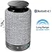 1Mii Portable Bluetooth Speaker with 360 Degree Sound, 40 H Playtime, 10W Loud Stereo Sound, Vocal Mode for News, 164ft Bluetooth Long Range, Outdoor Party Wireless Speaker