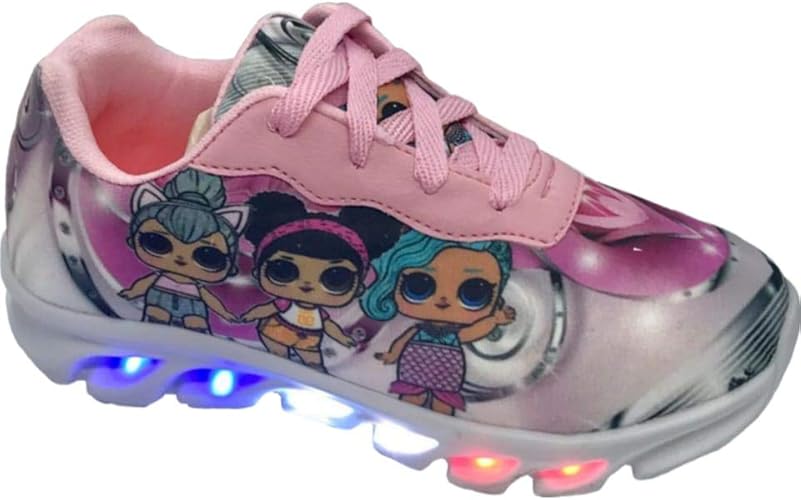 tenis feminino infantil com led