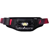 UltrAspire Lumen Collection Waist Light Belt | Lightweight &amp; Water Resistant - 850 Duo, Black/Red