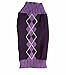Alemon Argyle Knit Pet Sweaters Clothes for Small Dogs, Classic Purple Medium M Size