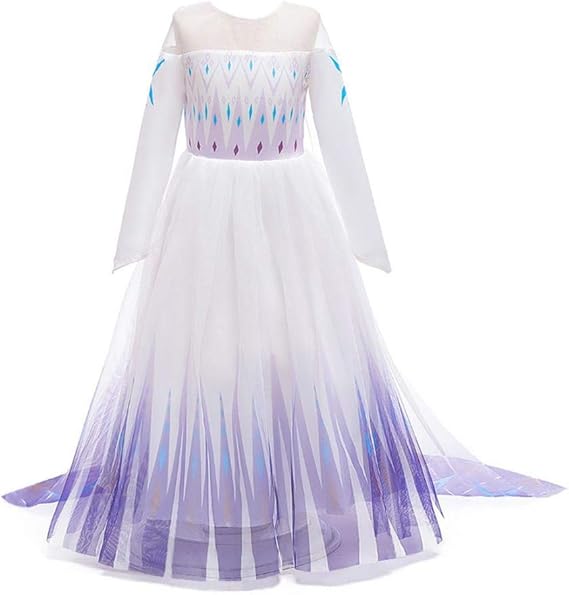 Amazon Co Jp Pugrwei 子供 ドレス プリンセス 風 ドレス エルサ ドレス マント付き エルサ アナ ワンピース 子供用 コスプレ お姫様 可愛い キッズ コスプレ 女の子 仮装 豪華セット コスチューム なりきり ハロウィン クリスマス 誕生日 プレゼント 服 ファッション小物