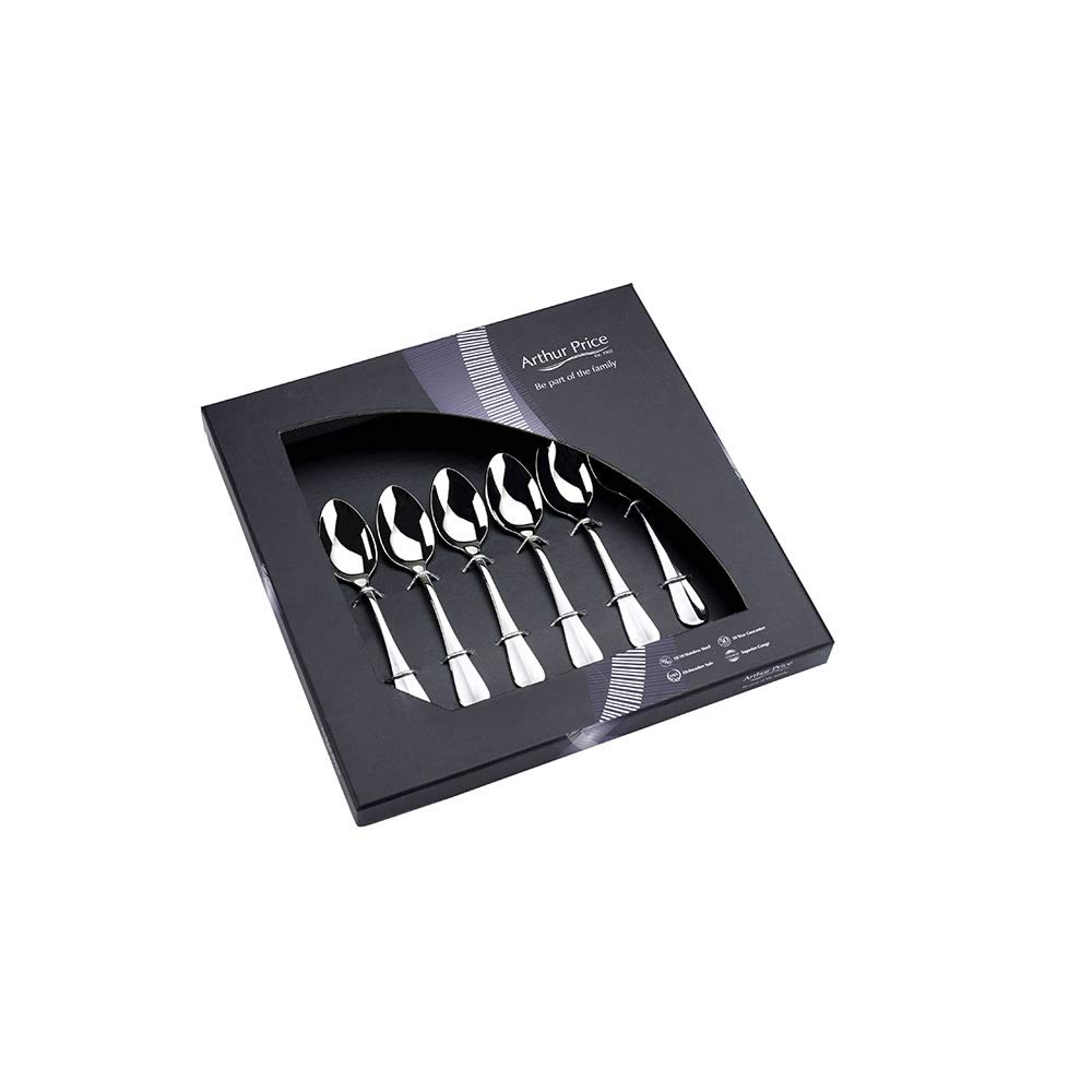Arthur Price Baguette - Box of 6 Tea Spoons