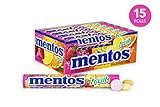 Mentos Rolls, Mixed Fruit, 1.32 Ounce (Pack of 15)