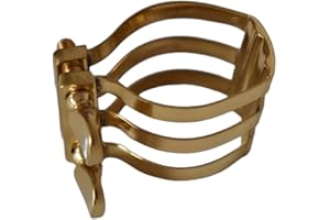pumpumlia Metal Saxophone Fastener Clip Tenors Sax Ligatures Fastener Clip for Saxophone Clarinet Bakelites Mouthpiece
