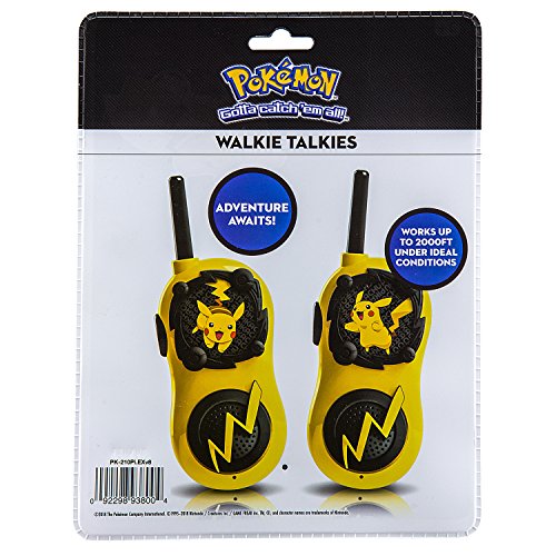 5 Pokemon+Pikachu+Walkie+Talkies+Friendly