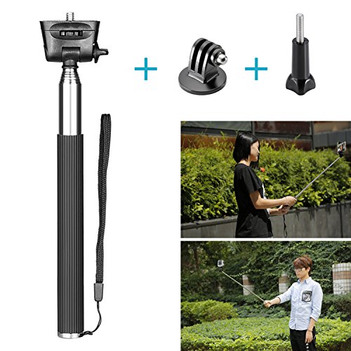 Neewer-14-en-1-Kit-de-Accesorios-para-Cmara-de-Accin-para-Gopro-Hero-6-5-4-3-3-2-1-Hero-Session-5-SJ4000-5000-6000-Incluye-Soporte-para-Pecho-y-Casco-Monopolo-Telescpico-Manija-Flotante-y-Ms