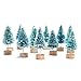 GENENIC Miniature Sisal Christmas Trees on Wooden Bases,1.77 inch Tall (pack of 24)