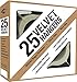 Closet Complete Premium Quality, True-Heavyweight, Virtually-Unbreakable Velvet Hangers, Ultra-Thin, Space Saving, No Slip, Best for Shirt, Dress, Lingerie, 360° Spin, Chrome Hooks, Ivory, Set of 25