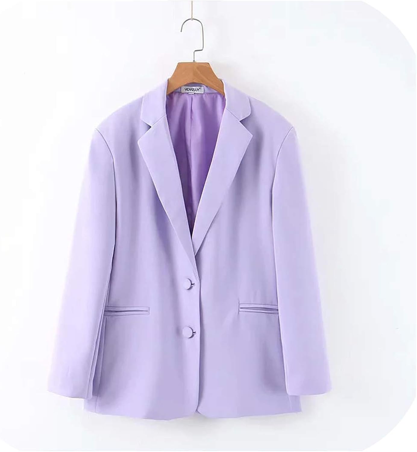 see something Vintage Solid Purple Oversize Blazer Blazer Women Blazer Women Blazers and Jackets