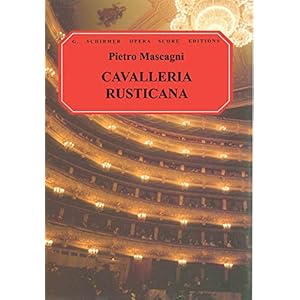 Cavalleria Rusticana: Vocal Score
