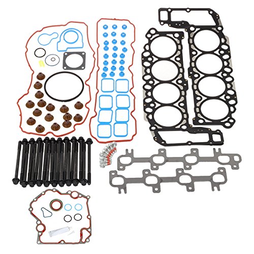 Head Gasket Bolts kit Compatible with DODGE DODGE RAM 1500 PICKUP 4.7L 287CID V8
