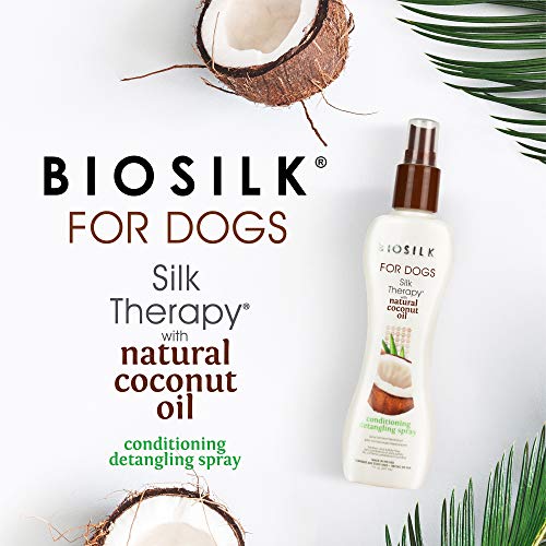 BioSilk for Dogs Silk Therapy Shampoo with Coconut Oil Coconut Dog