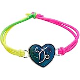 KZL Zodiac Bracelets for Women Men Temperature Sensing Color Changing 12 Constellation Mood Bracelet Emotion Feeling Wrap Bracelet with Card Astrology Horoscope Jewelry Birthday Gift