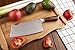 EKUER 7-Inch Chinese Chef's Meat Chopper Cleaver Butcher Vegetable Knife for Home Kitchen or Restaurant,German High Carbon Stainless Steel