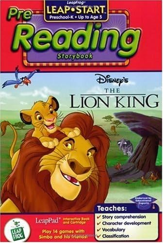 Pre-K & Kindergarten LeapPad Book: Disney's The Lion King