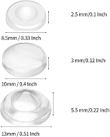 Shintop 150PCS Furniture Bumpers Clear Adhesive Pads Noise Dampening Cabinet view 3