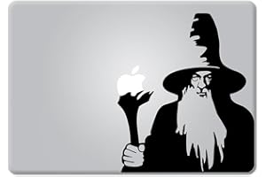Gandalf Lord of The Rings for MacBook Laptop Die-Cut Decal Vinyl Sticker (13" Laptop)