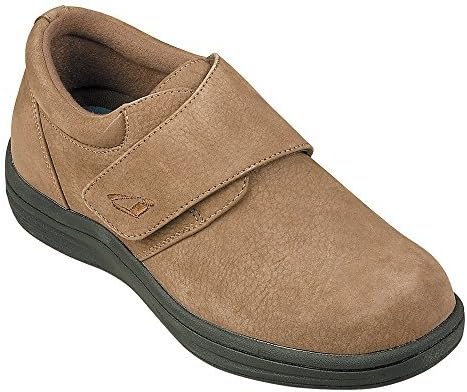 Instride Venice Women's Comfort Therapeutic Extra Depth Casual Shoe: Brown/Nubuck 6.5 Wide (D) Velcro