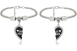 XLCTT Matching Bracelets Best Friend Bracelets BFF Bracelets For 2 Birthday Christmas Graduation Gifts BFF Bracelets