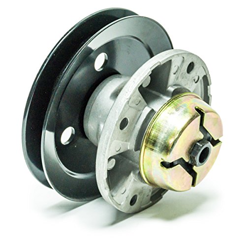 3PK Spindle Assembly w/Pulley for John Deere Mowers Replaces AM121342, AM121229
