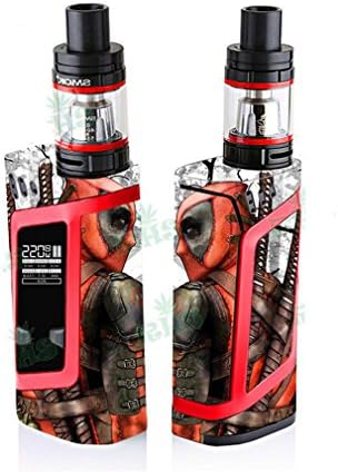 1Pc Smok Alien 220 Wrap Skin Cover SMOK Alien 220W Kit Vape TC VW Temp Control Box Mod With TFV8 Decoration Case Sticker 4