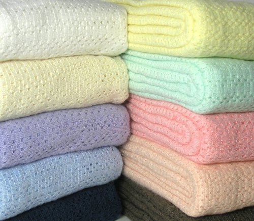 pink cellular blanket