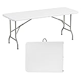 Elevon Folding Table, 6 Feet Heavy Duty