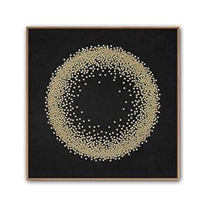 signwin Framed Canvas Wall Art Abstract Circle Canvas...