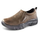 Roper Mens Performance Slip-On Dark Brown Shoes