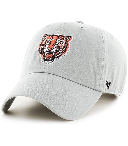 Casquette 39;47 Brand – Detroit Tigers – Coupe Décontractée – 100% Coton – Strapback Réglable