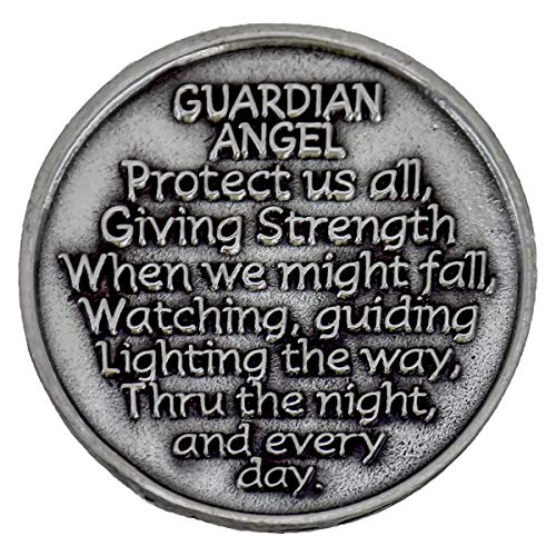 GUARDIAN Angel POCKET Token 1.25" Metal Coin INSPIRATIONAL Gift