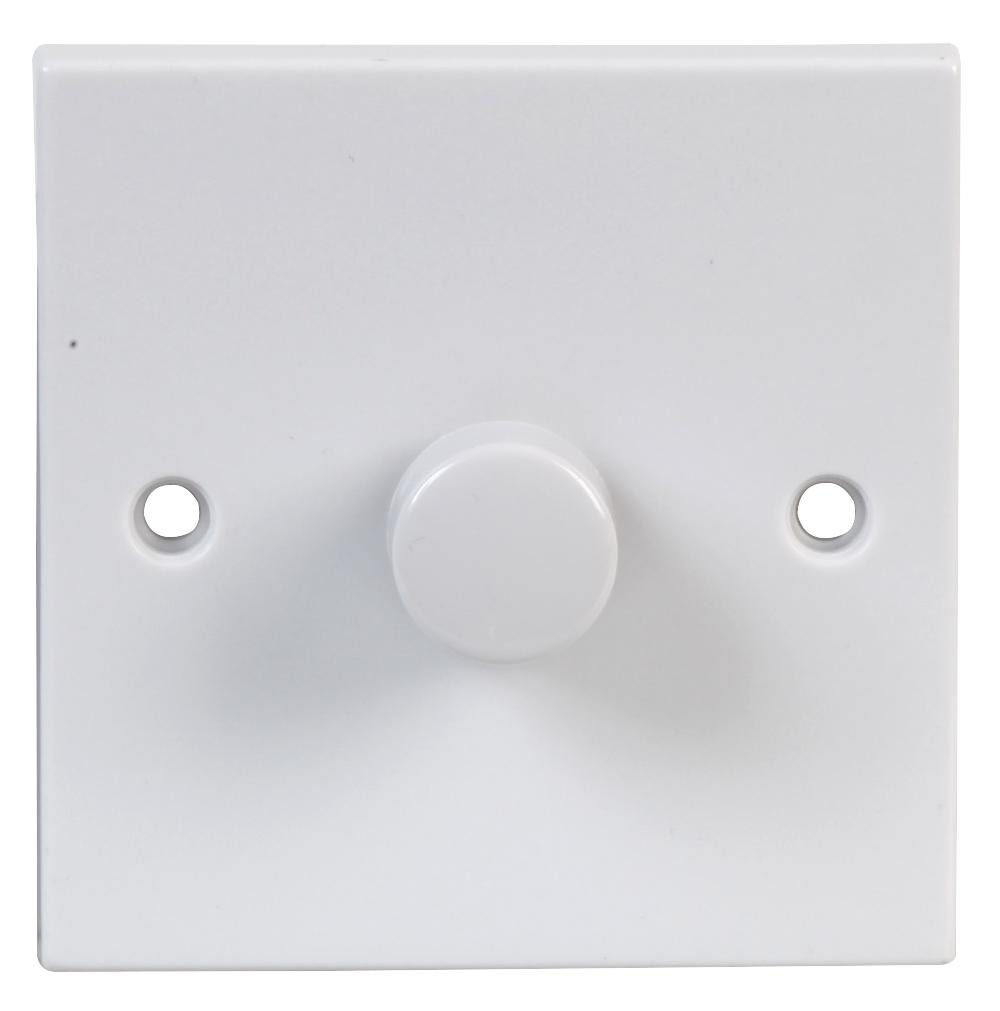 Pro Elec 0401-1-250W 1 Gang 1 Way Di mmer Light Switch, 250W
