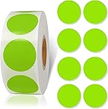 Starboling 1000Pcs 1 Inch Green Round Color