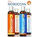 Tru Moroccan- Moroccan Oil Shampoo-Best Moroccan Oil Hair Product for Frizz Control - Sulfate Free-Treatment For Frizzy, Dry & Damaged Hair -Safe for Color Treated Hair- Hydrating Repair Shampoo-8 oz