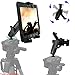 Universal HDX Tablet Camera Video Record Periscope Tripod Holder Mount with Dual 360° Swivel Adjust Joint for 7-12-inch Tablets like Apple iPad Pro Air Mini, Galaxy Tab S E A & Surface Pro Slate