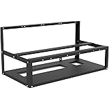 HELOIA Mining Rig Frame - 6/8 GPU Steel Open Air Miner Mining Computer Frame Rig Case for Crypto Coin Currency Bitcoin ETH ET