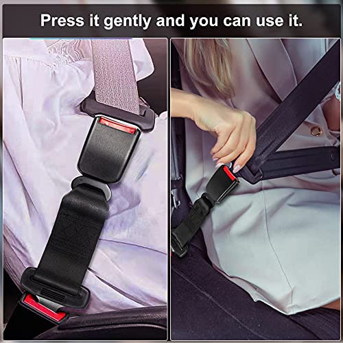 Car Belt Extender 2Piece (7/8″Metal Tongue) Extension Socket Buckle