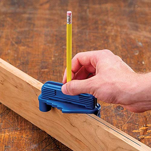 Rockler Center/Offset Marking Gauge Tool 53098 Center Scriber Rockler Centre Woodworking Marking Finder Tool Fits Standard Wooden Pencils (1ocs) - Thumbnail 5