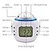 Kids Alarm Clock Sky Star Night Light Projector Lamp With music Backlight Calendar Thermometer for Childs Birthday Gift