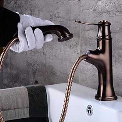 European Style Pull Multi Function Faucet Copper Material Orb Pull