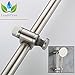 Neady Shower Slider Bar 26 Inch Stainless Steel Brushed Nickel Lead-Free Handheld Shower Heads' Assister Adjustable Shower Arms & Slide Bars Wall Mounting Hardware Showerhead Holder