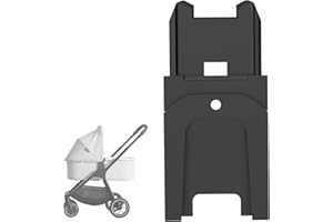 2 PCS Connector for Uppababy V1/V2/V3 Bassinets, Compatible with Nuna Triv Next & Swiv Strollers，Quick and Secure Installatio