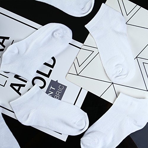 image for Cooraby Coobey 15 Pack Kids' Half Cushion Low Cut Athletic Ankle Socks