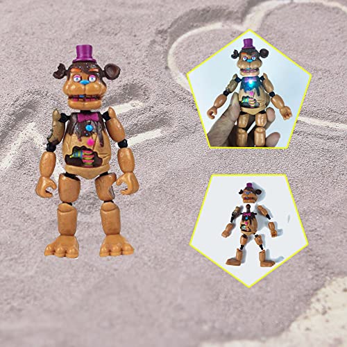 Feromio 6Pcs Inspired by Five Nights at Freddys Pizza Simulator