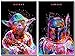 Two Packs,Full Drill Diamond Painting 5D DIY Diamond Embroidery Cross Stitch Rhinestone Art Craft Classic Movie Pictures Mosaic Painting Home Wall Decoration (12X16IN/30X40CM),C