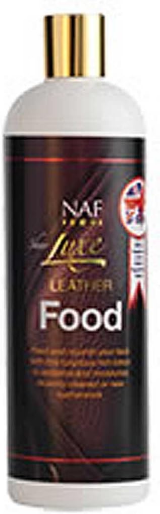 NAF Sheer Luxe Leather Food 500ml, Intensive Conditioner for Saddles Bridles & Leatherwork, Nourishes