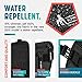Alpha Keeper Unisex Anti-Theft RFID Money Belt for Travel, Black Nylon Waist Wallet with 3 Compartments